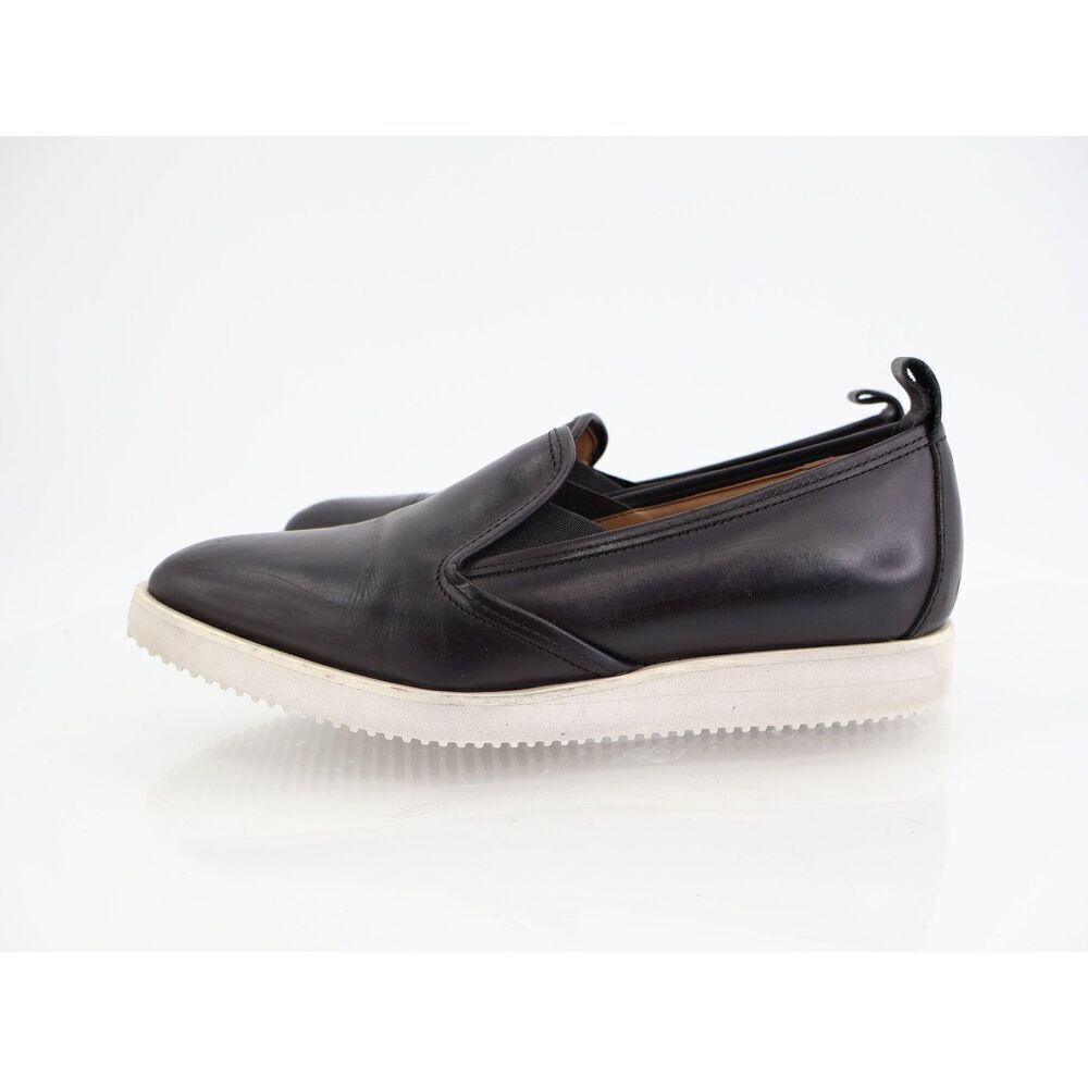 Everlane The Leather Street Shoes Black Wedge Slip-On Loafer Pointy Womens 7.5 - Picture 6 of 11